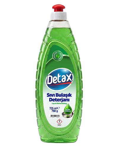 Detax Liquid Dish Detergent 750 ml Apple