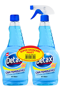 Detax Cam Sil 750ml+750ml Hediyeli