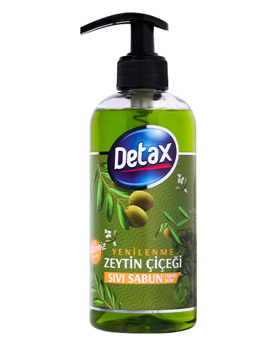 Detax Sıvı El Sabunu 400 ml Zeytin Çiçeği
