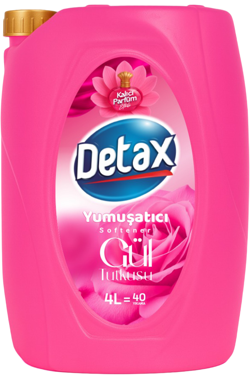 Detax Çamaşır Yumuşatıcı Gül Tutkusu - 4000 ml