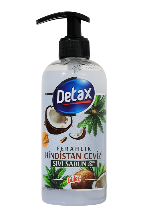 Detax Sıvı El Sabunu 400 ml Hindistan Cevizi