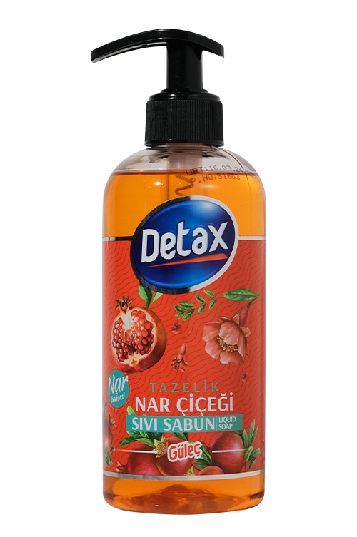 Detax Sıvı El Sabunu 400 ml Nar Çiçeği
