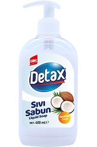 Detax Sıvı El Sabunu 400 ml Beyaz