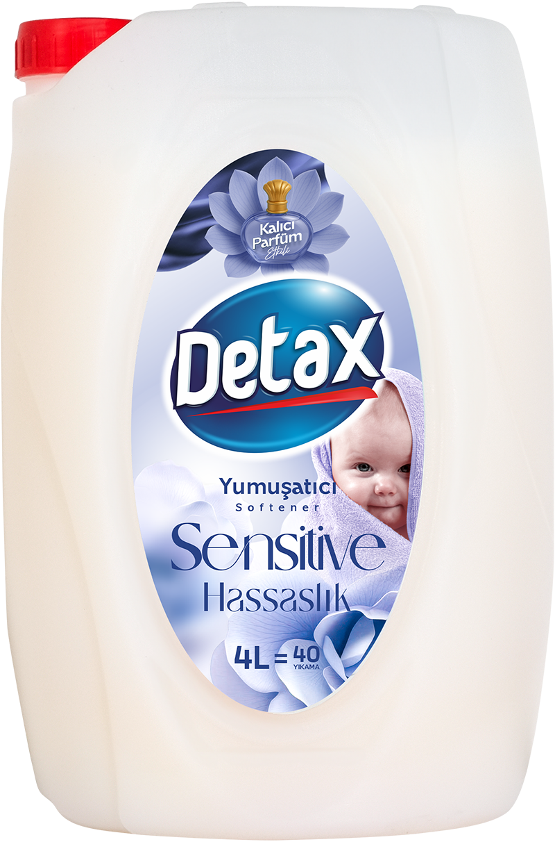 Detax Çamaşır Yumuşatıcı Sensitive -  4000 ml