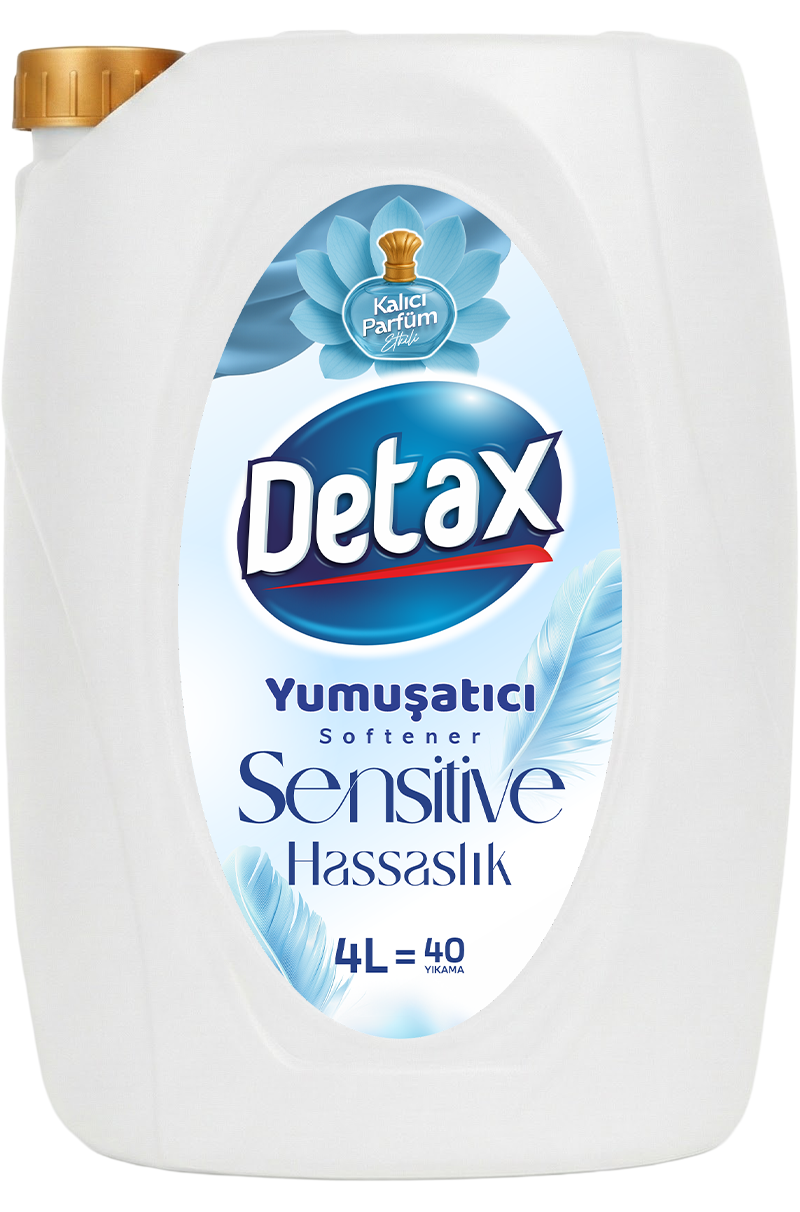Detax Çamaşır Yumuşatıcı Sensitive -  4000 ml
