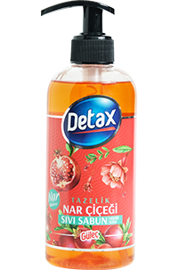 Detax Sıvı El Sabunu 400 ml Nar Çiçeği