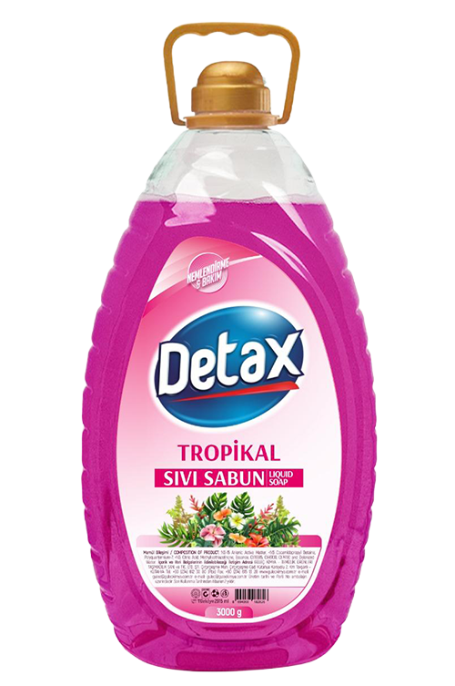 Detax Sıvı El Sabunu 3000 ml Tropikal