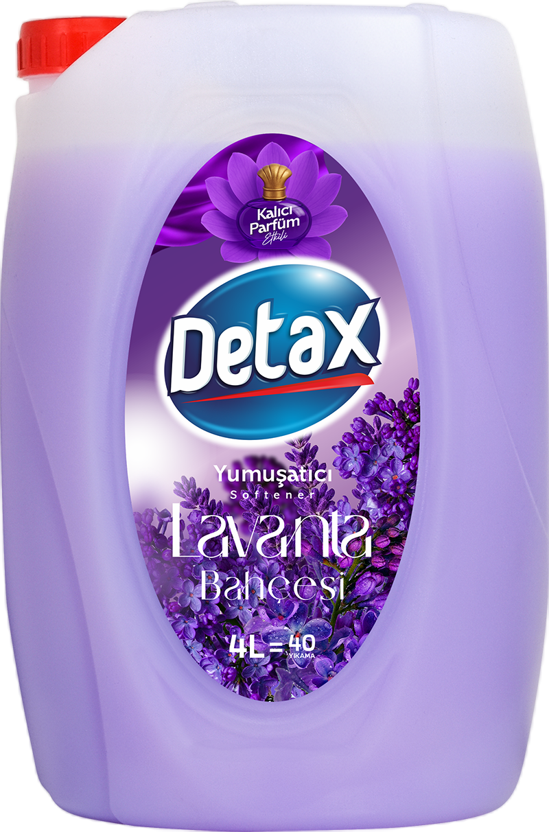 Detax Çamaşır Yumuşatıcı Lavanta Bahçesi - 4000 ml