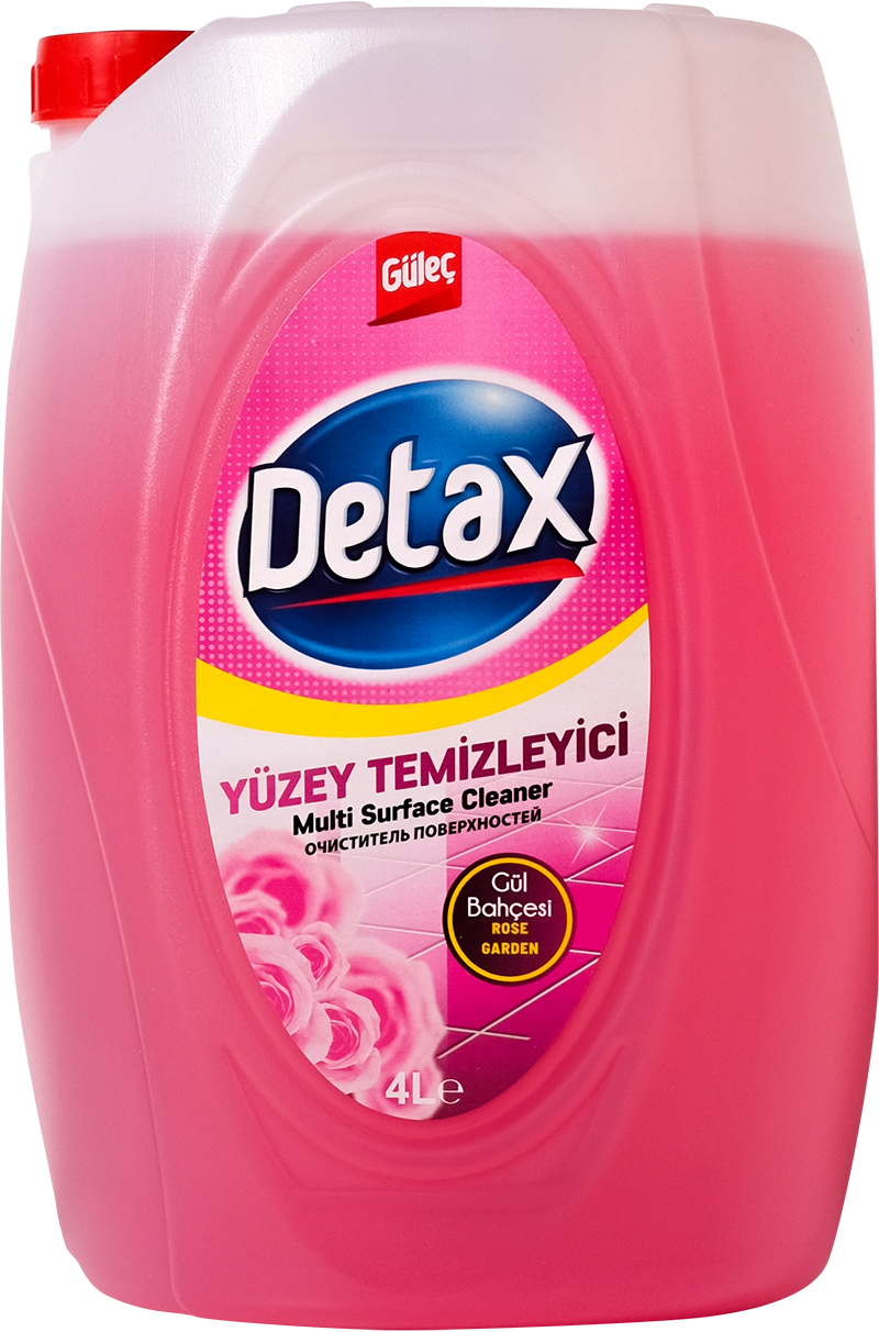 Detax Yüzey Temizleyici Pembe 4000 ml